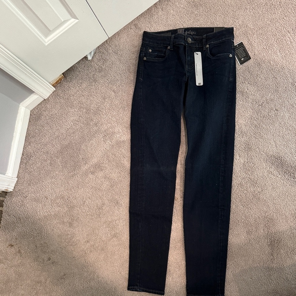 Kut from the Kloth Dark Wash Skinny Jeans
